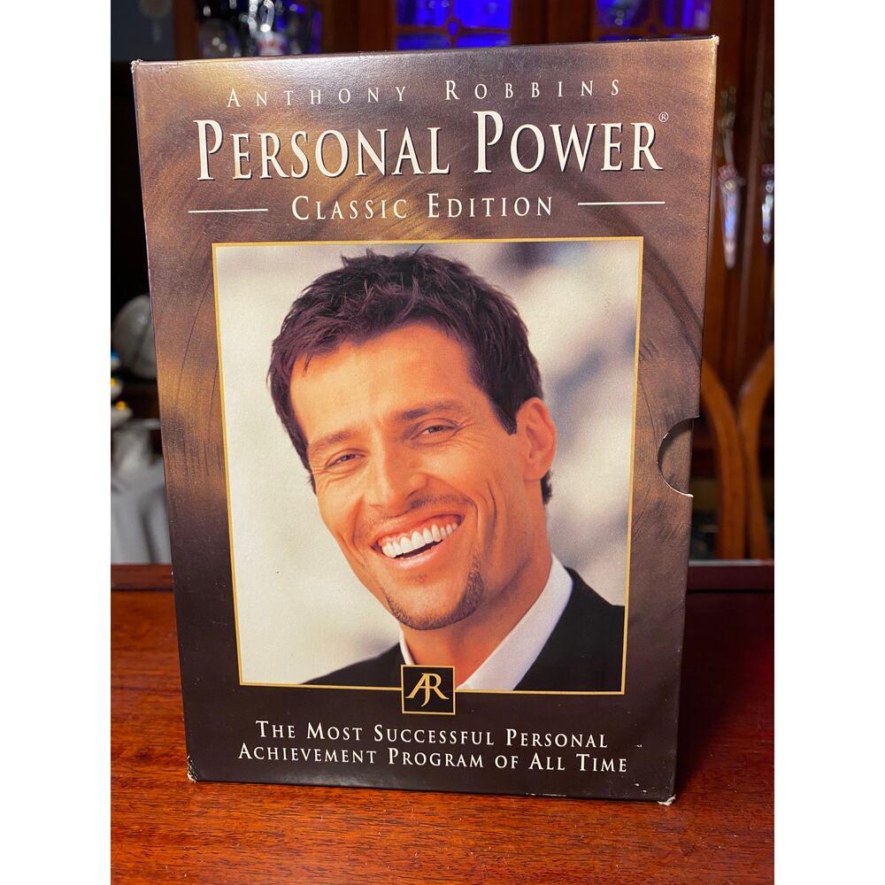 Anthony Robbins Personal Power Personal Achievement Program 7 CD Classic Edition